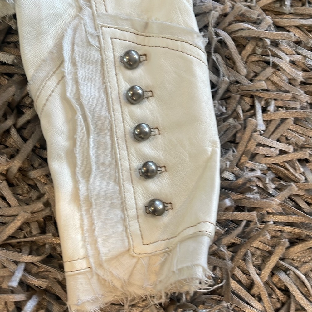 Raw Leather Jacket - image 7